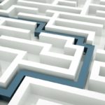 Image of a maze for an article about finding the right business process management solutions for your business.